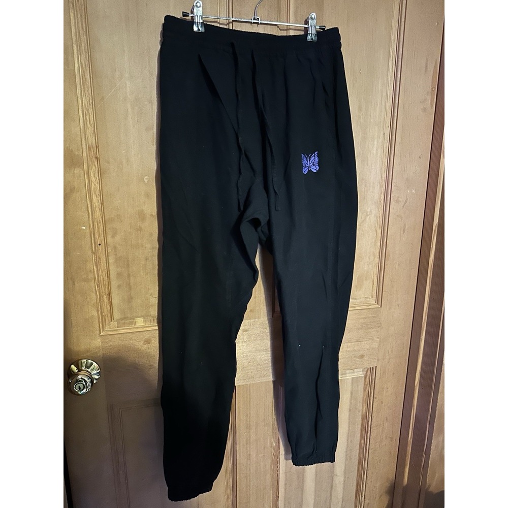 Needles Pajama Pants black 100% Cotton Size S